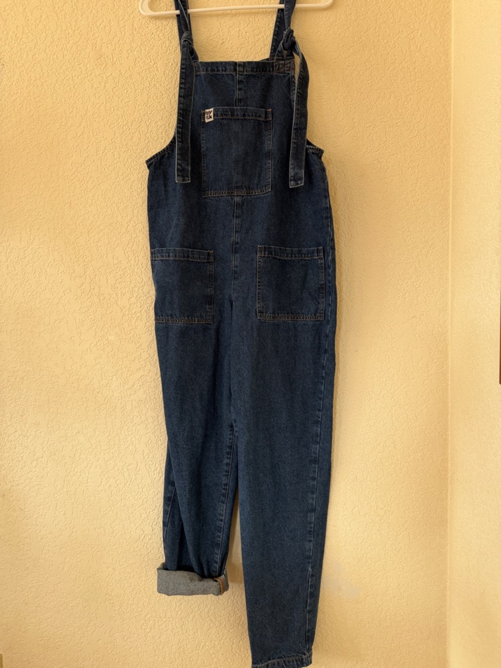 Lucy and Yak Long Denim Overalls - Small Long - Picture 7 of 7